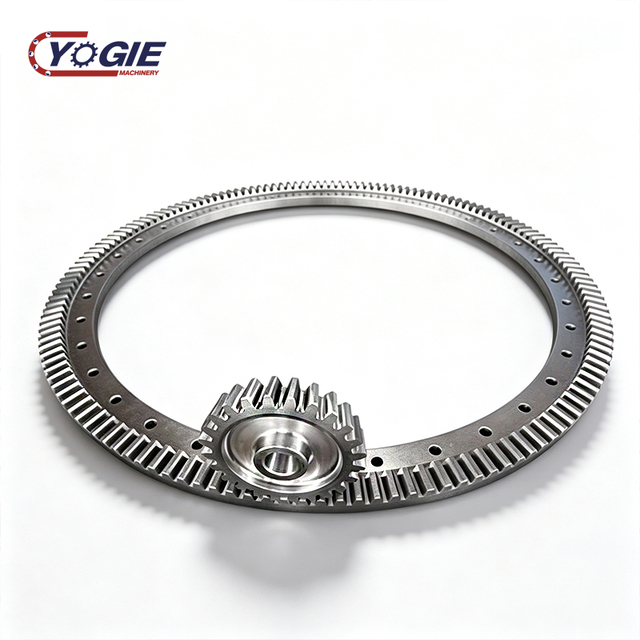Factory OEM Forging Steel Differential Crown Angular Bevel Gears for Industrial Machinery Rotary Transmission Large Diameter