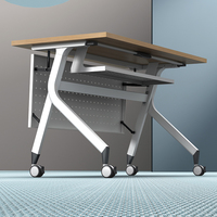 Table d'étude pliable pour salle de classe, mobilier scolaire éducatif, table d'apprentissage empilable pour étudiants - Offre Spéciale