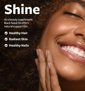 مكمل زيت الحبة السوداء الجديد للبالغين لدعم صحة البشرة كبسولات زيت الحبة السوداء العضوي - Product Image 5