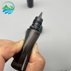 Botella cuentagotas de plástico para apretar con aceite esencial en forma de estrella, tapa de rosca de 10ml, capacidad de 60ml, botella exprimible de jugo para mascotas, jabón líquido sellado - Product Image 6