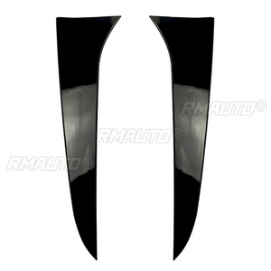 2Pcs Gloss Black Car Rear Window <b>Side</b> Spoiler Wing Splitter for BMW X1 E84 2009-2015 Car Accessories - Product Image 1