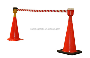 <span class=keywords><strong>Barrière</strong></span> de sécurité routière rétractable en plastique de 9 mètres, avec support pour cône de signalisation, <span class=keywords><strong>barrière</strong></span> <span class=keywords><strong>extensible</strong></span> pour cône Skipper - Product Image 6