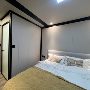 บ้านคอนเทนเนอร์ขนาด 10 ฟุต ขยายได้ บ้านสำเร็จรูปหรูหรา รุ่น CR-20 CR-30 CR-40 โครงเหล็กแข็งแรง ทนทานต่อแรงลม - Product Image 2