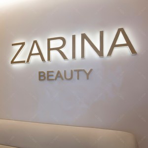 Thanh lịch Backlit tường ký 3D chữ thép không gỉ và ánh sáng trắng ấm áp cho các ứng dụng Hệ thống nhận dạng thương hiệu - Product Image 6