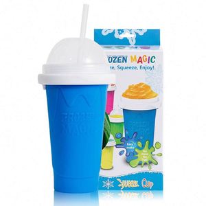Wholesale Custom Slushy Making Cup Frozen Instant Slushy Cup Dropshipping Frozen Magic Slushy <b>Maker</b> <b>Ice</b> Cup - Product Image 6