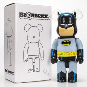 Offre Spéciale Figurine d'Action Bearbrick Décoration Maison Cadeau Ornement Artistique Batmans Bearbrick 400% - Product Image 6