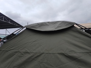 Tente de camping en <span class=keywords><strong>toile</strong></span> Ripstop 4 places, une chambre, trois saisons, imperméable, avec <span class=keywords><strong>moustiquaire</strong></span>, pour aventures en plein air, type familial extensible - Product Image 4