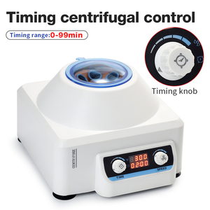 Nueva llegada Centrífuga <span class=keywords><strong>digital</strong></span> Laboratorio 10ml * 6 Tubo Médico Industrial Centrífuga de baja velocidad Laboratorio Centrífuga de sobremesa Mecánica - Product Image 4