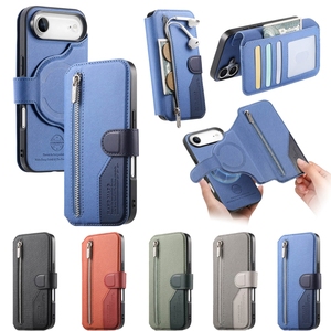Custodia Magnetica 2 in 1 in PU con Cornice Portafoto per <span class=keywords><strong>iPhone</strong></span> 17 Air/17/17 Pro/16 Plus/16E - Product Image 1