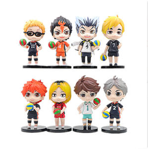Figuras de Acción de Anime Japonés, 8 Piezas, Juguetes de Colección, Hinata Shoyo, Tobio, Haikyuued, Estatua - Product Image 5