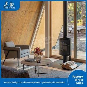 Venta Directa de Fábrica, Estructura de Acero Galvanizado, Personalizable, Cabaña de Vacaciones Creativa, Casa de Huéspedes, Hotel - Product Image 4