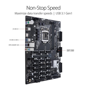 Nueva Placa Base B250 <span class=keywords><strong>EXPERT</strong></span> Original para PC de Escritorio, 1151 B250 B250M DDR4, LGA 1151 I7/i5/i3, USB3.0, SATA3, 19 Ranuras para Tarjetas Gráficas - Product Image 2