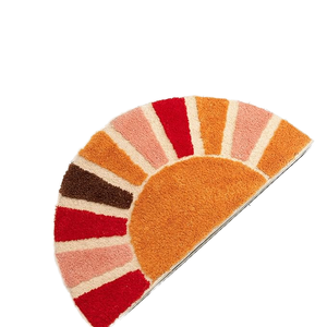 Alfombra de Entrada Moderna para el Hogar, de Poliéster, Antideslizante, con Diseño Floral, Fabricada a Máquina, de 3-5 mm de Grosor, Súper Absorbente - Product Image 1