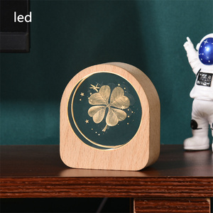 Coloré rougeoyant 3D sculpté système de globe solaire nouveauté projection LED veilleuse rotative boîte à musique boule de cristal <span class=keywords><strong>lampe</strong></span> de table - Product Image 3