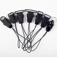 Sangle de téléphone et support de badge d'identification en plastique à boucle rapide, étanche, classique, pour la vente en gros