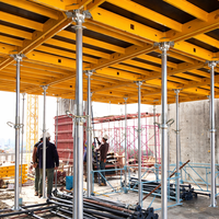 Puntales de Acero para Andamios de Construcción XSY, Técnica ERW, Longitud Ajustable 800mm-6000mm, Espesor de Pared 1.5-4.0mm