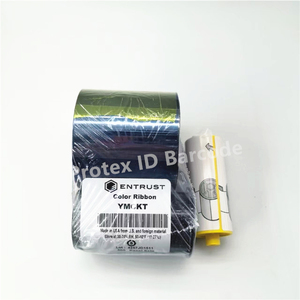 ริบบิ้น Datacard 525100-004 YMCKT 500 ครั้งการพิมพ์ สำหรับเครื่องพิมพ์บัตร Entrust <span class=keywords><strong>DS1</strong></span> และ DS2 - Product Image 3