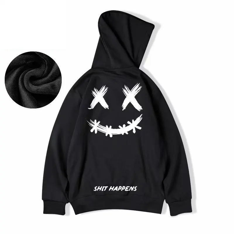 Autumn 2022 wear new Men face hoodie Fashion casual hoodie women Printed hoodie for men