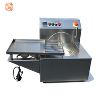 TUORONG Nouvelle Machine à Tempérer le Chocolat de Comptoir 8 kg avec Table Vibrante, Machine de Tempérage Précise du Chocolat avec Plateau Vibrant