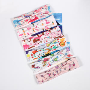 Diademas de dibujos animados para niños, diademas elásticas de algodón de estilo europeo para niños - Product Image 2