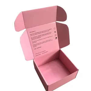 중국 공장 저렴한 가격 작은 크기 럭셔리 플랫 메일 링 판지 포장 일반 우편물 골판지 상자 보석