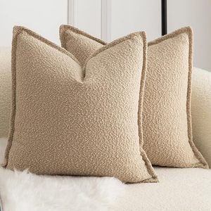 Funda De Almohada decorativa cuadrada moderna Bohemia, funda de cojín con <span class=keywords><strong>textura</strong></span> de Boucle, funda de almohada tejida con acento para sofá, uso doméstico, Navidad - Product Image 4