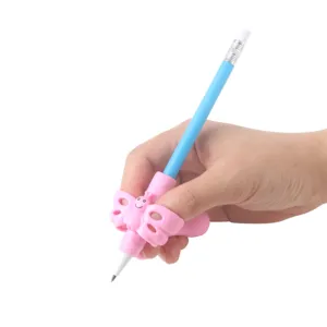 सिलिकॉन पेंसिल पकड़ रबर उंगलियों पकड़ती है, लिखावट पेंसिल धारक, ergonomic लेखन सहायता पकड़ पेंसिल/कलम पकड़ मुफ्त शिपिंग