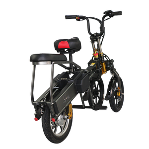 Vtt électrique <span class=keywords><strong>pliable</strong></span> à trois roues, vélo tout terrain rétro, batterie - Product Image 1