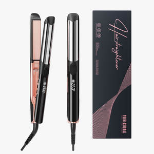 Plancha y rizador de pelo 2 en 1, plancha plana para vibrar, rizador eléctrico de cerámica para alisar el pelo - Product Image 6