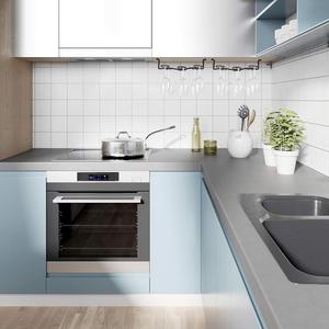 2 Pack <strong>Under</strong> <strong>Cabinet</strong> Stemware <strong>Rack</strong> <strong>Wine</strong> Glass Hanger <strong>Rack</strong> Wire Holder <strong>Storage</strong> for <strong>Cabinet</strong> Kitchen Bar - Product Image 5