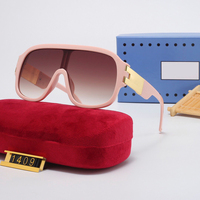 Nouveaux arrivages en gros de lunettes de soleil de luxe tendance à la mode pour hommes pour femmes lunettes de soleil