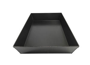 Sartenes para <span class=keywords><strong>pizza</strong></span> estilo Detroit de 10x14x2,5 pulgadas, sartén para <span class=keywords><strong>pizza</strong></span> estilo siciliano presazonado - Product Image 4