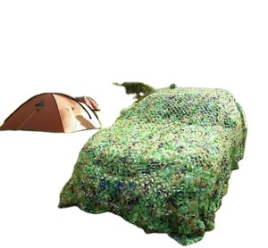 Voile pare-soleil en <span class=keywords><strong>filet</strong></span> <span class=keywords><strong>camouflage</strong></span> durable et anti-UV, coupe en S, vert - Product Image 3