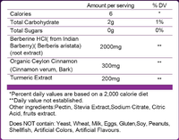 Bonbons gommeux à la berbérine OEM Cannelle de Ceylan sans sucre pour le métabolisme adulte et la santé intestinale Supplément HCL