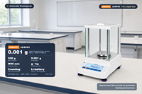 Balance analytique de précision JA5003 0,001 g, balance de laboratoire g/kg, 18 unités, comptage, distributeur en gros