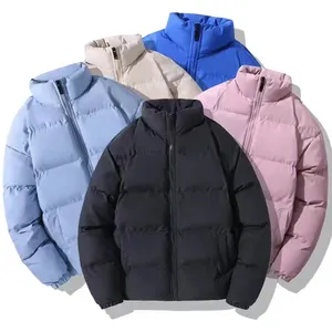 Lovers Short Thickened Winter Polythermally Laminated Cotton Blend Men's Down Jacket Winter Outdoor Oversized Jacket Men