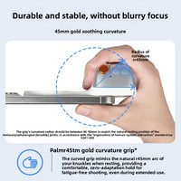 Poignée magnétique pour appareil photo de téléphone, idéale pour la photographie mobile, avec lumière d'appoint beauté et télécommande Bluetooth pour accessoires de téléphone