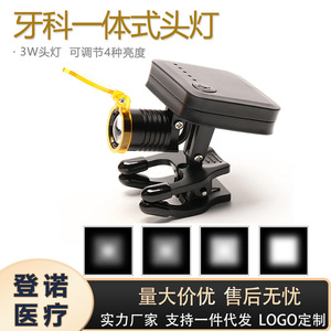 Lámpara LED Dental con Filtro, Portátil, Brillo Ajustable, con Clip, Luz Blanca Fría 5500-7000K, Plástico, Certificación CE - Product Image 5