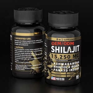Supplément de Shilajit de l'Himalaya Booster d'énergie avec Ashwagandha Rhodiola Rosea Panax Ginseng Pure Shilajit Capsules Shilajit - Product Image 6