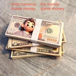 Festliche Party-Requisiten Papier-Spielgeld 100-Dollar-Scheine Event-Dekorationen Party-Zubehör Spielgeld-Requisiten - Product Image 4