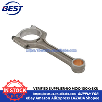 Kit de reconstruction de révision de moteur de vente chaude tiges de vilebrequin de moteur et jeu de pistons pour moteur Hyundai KIA G4NA 2.0L 2014-2017