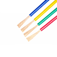 Cable de Construcción Aislado JINLONGXING BV al por Mayor, Conductor Sólido, Aislamiento de PVC, Blindaje de Cobre, Modelo Zc-bv 450/750V RV