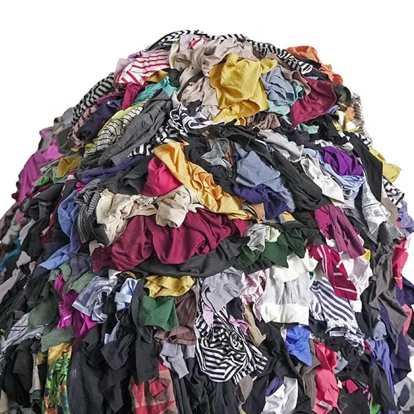 Whosale Mix Kleur Industriële T-Shirt Reiniging Lappen Gerecycled Kleur Gebreide Vodden Katoenen Vodden Voor Het Reinigen