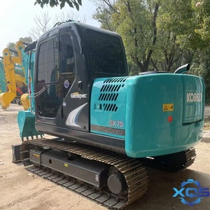 Excavadora de cadenas Kobelco SK75 de segunda mano con motor Isuzu, peso operativo de 7500 kg, capacidad de la cucharón de 0.40 m, motor y caja de cambios. - Product Image 6