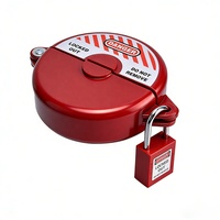 Verrou de sécurité industriel Loto durable pour vanne à opercule, diamètre 25mm-64mm (1''-2.5''), en plastique ABS, fabriqué en Chine