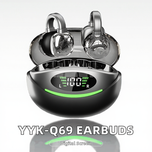 หูฟังไร้สาย YYK-Q69 BT 5.3 รุ่นมินิ ลดการดีเลย์ TWS สำหรับเล่นเกม พร้อมหน้าจอแสดงผลดิจิตอล แสดงสถานะแบตเตอรี่ ตัดเสียงรบกวน กันน้ำระดับ IPX-4 - Product Image 2