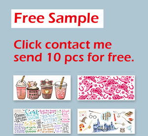 Bán buôn sẵn sàng đặt hàng tùy chỉnh 16 oz 24oz 40 oz A5 hoa NFL nếu IV dtf uvdtf đề can UV dtf cup kết thúc tốt đẹp 16 oz chuyển số lượng lớn dán - Product Image 4