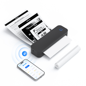 Máy in bỏ túi không mực không dây A4, khổ giấy A4, máy in cầm tay A4, máy in nhiệt di động cho văn phòng gia đình - Product Image 6