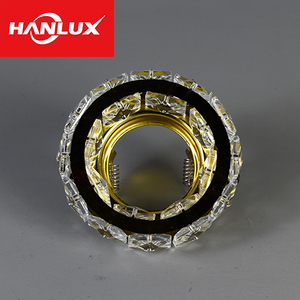 Moderna Lámpara LED Empotrable Desmontable <span class=keywords><strong>GU10</strong></span> MR16 con Acabado en Oro Cromado y Cristal+Hierro para Iluminación Interior - Product Image 5