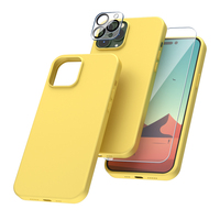 Housse en silicone pour téléphone portable en microfibre de qualité supérieure étui en silicone liquide d'origine pour iPhone 13 14 15 16 Pro Max